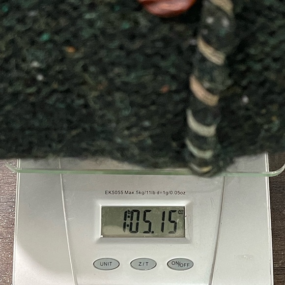 Woolrich Christmas Holiday Pure Wool Cardigan Green Size L Snowman Embroidered - Picture 12 of 12